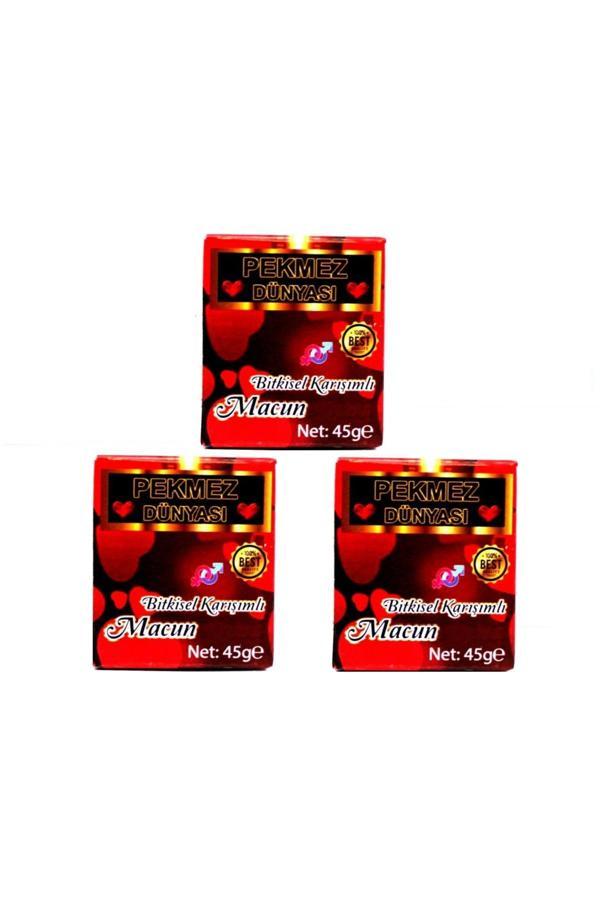 Pekmez Dünyası Ballı Bitkisel Macun Ginsengli Enerji Deposu 45 Gr. X 3 Adet - Image 1