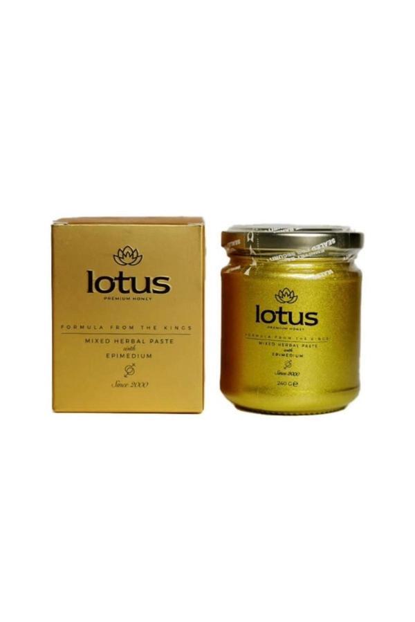 Lotus Ballı Bitkisel Macun Gold 240 Gr. - Image 1