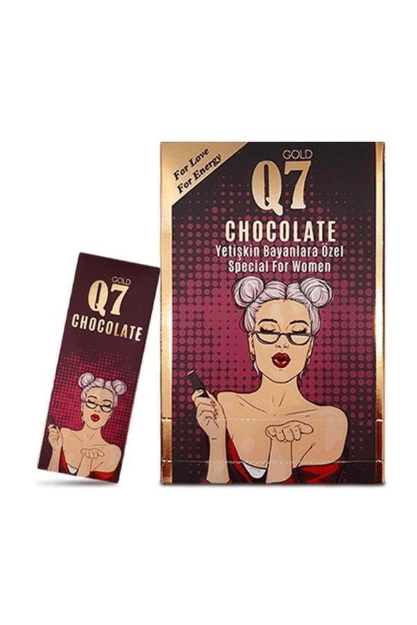 Q7 Bitkisel Karışımlı Gold Çikolata 25 Gr. (Kadınlara Özel) - Image 1