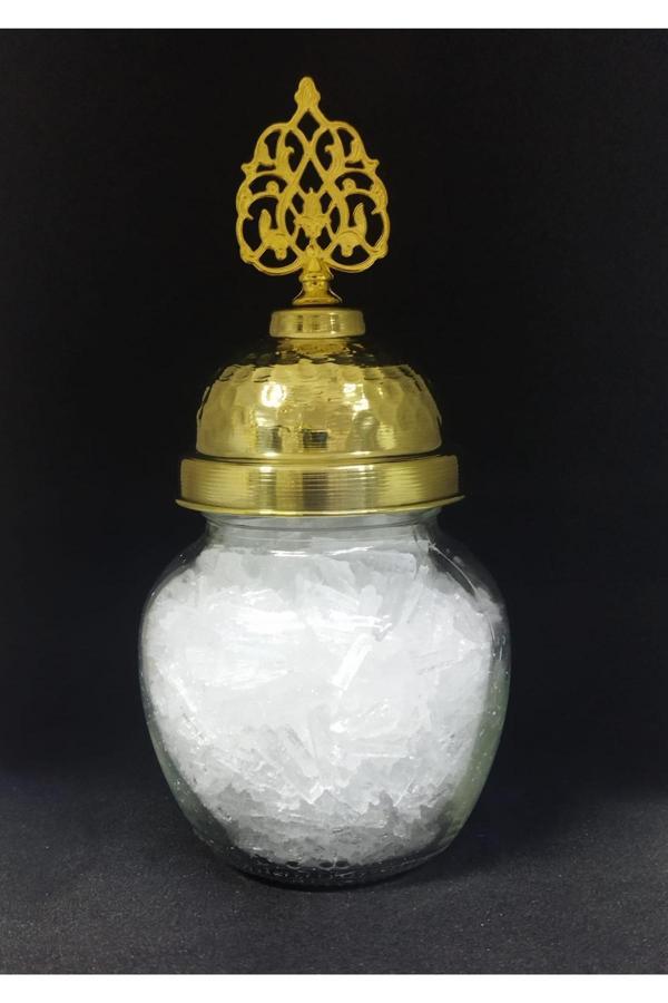 Rahmis Store Kristal Mentol Cam Kavanoz 100 Gr. Crystal Menthol - Image 1