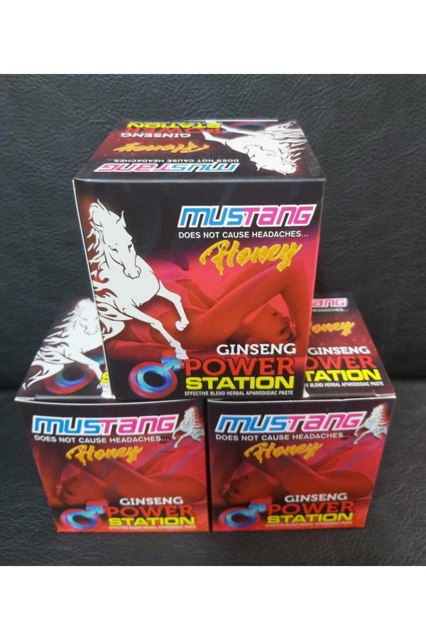 Mustang Ballı Bitkisel Macun 240 Gr. X 3 Adet - Image 1