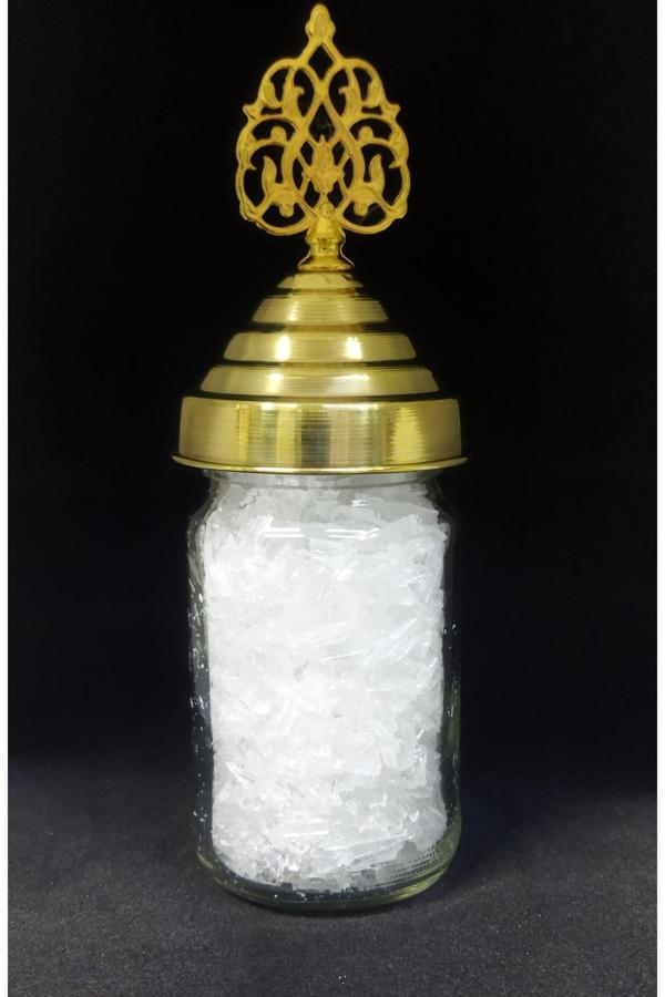 Rahmis Store Kristal Mentol Cam Kavanoz 50 Gr. Crystal Menthol - Image 1