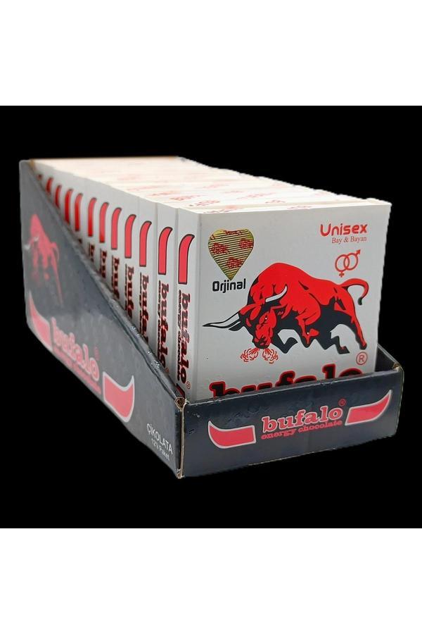 Bufalo Bitkisel Karışımlı Enerji Çikolata (Ginsengli Unisex) - Image 1