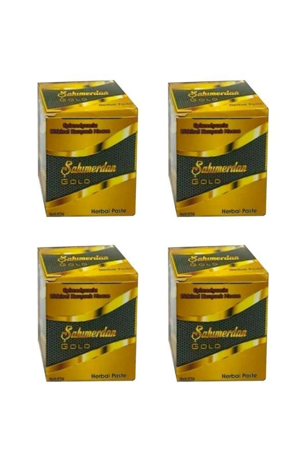 Şahımerdan Ballı Bitkisel Macun Gold 240 Gr. X 4 Adet - Image 1