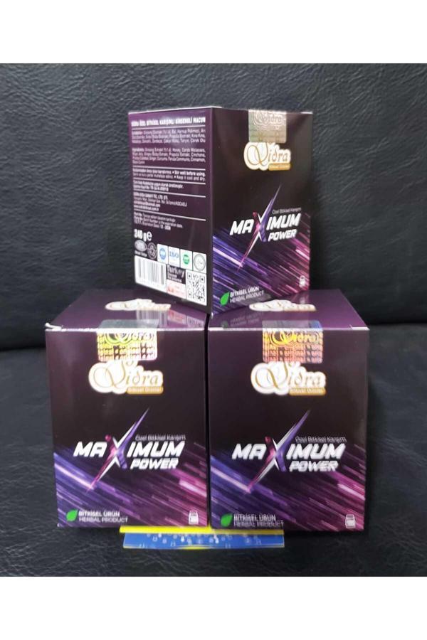 Sidra Ballı Bitkisel Macun Maximum 240 Gr X 3 Adet - Image 1