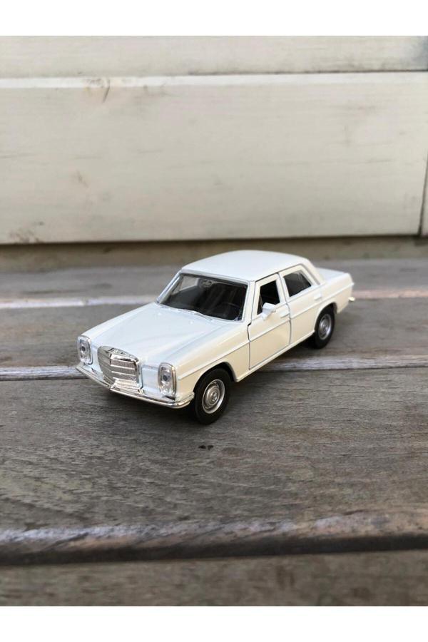 Scn Toys Welly Mercedes-Benz W114 220 Diecast Metal Araba Model Araba Oyuncak Araba Çek Bırak Araba 12 Cm - Image 1