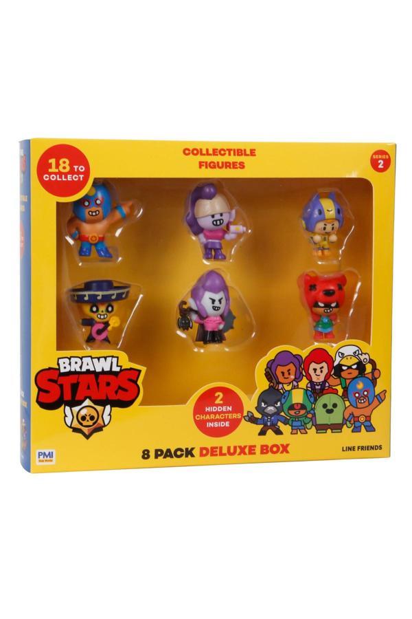 Sec Toys Brawl Stars 8'Li Delüks Figür Oyuncak Brawl Stars Figür 8'Li Brawl Stars Heros 8 Figür Ve Oyun Seti - Image 1