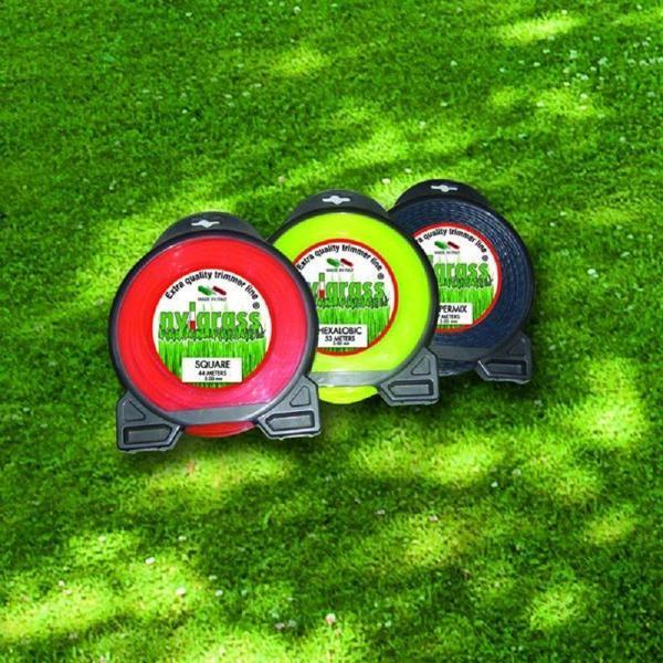 Nylgrass Tırpan Misinası 4,0mm 30 Mt Turuncu Dört Köşe - Image 1