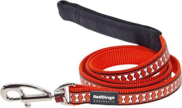 Reddingo Reflektörlü Kemik Desenli Turuncu Uzatma L 25mm / 1,2 M - Image 1