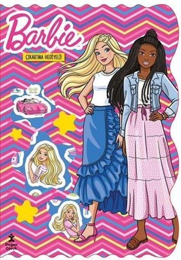 Barbie Bol Bol Boya - Bol Bol Yapıştır Boyama Kitabı - Çıkartma Hediyeli! - Doğan Çocuk - Image 1