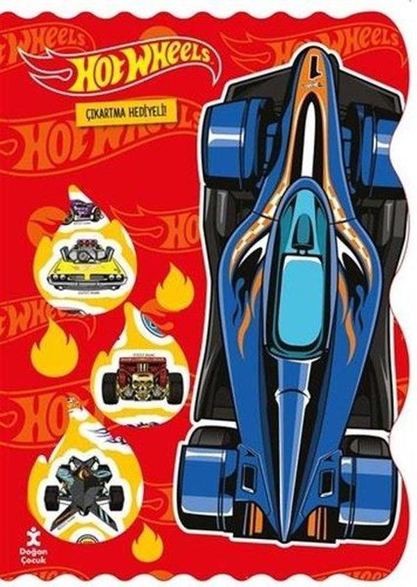 Hot Wheels Bol Bol Boya - Bol Bol Yapıştır Boyama Kitabı - Çıkartma Hediyeli! - Doğan Çocuk - Image 1