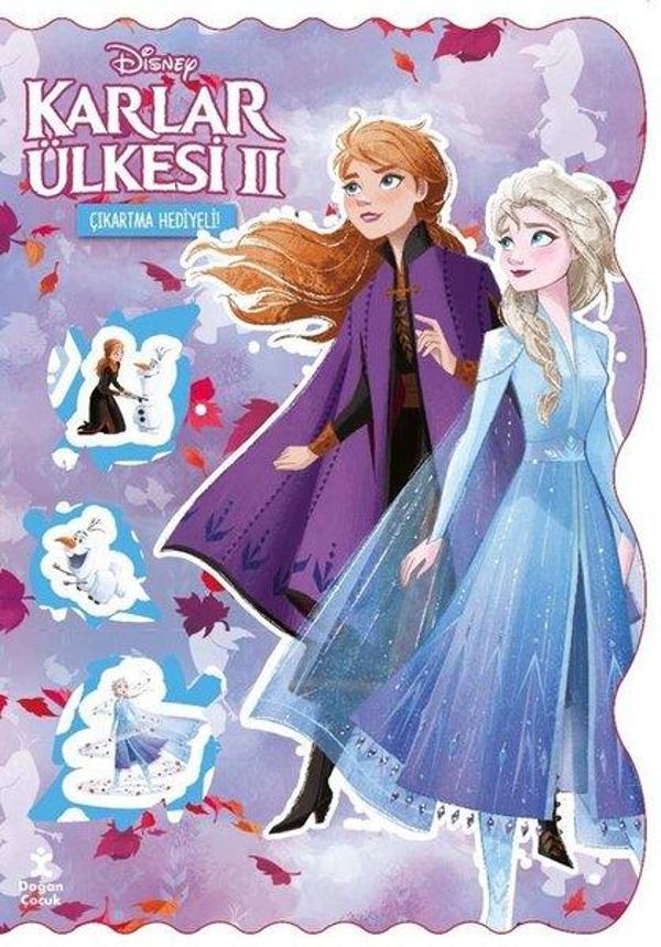 Disney Karlar Ülkesi 2 - Bol Bol Boya - Bol Bol Yapıştır Boyama Kitabı - Çıkartma Hediyeli! - Doğan Çocuk - Image 1