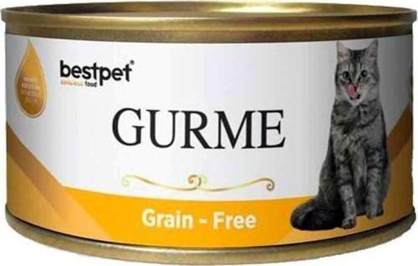 Bestpet Gurme Kedi Konservesi Tavuklu Parça Etli 100 gr - Image 1