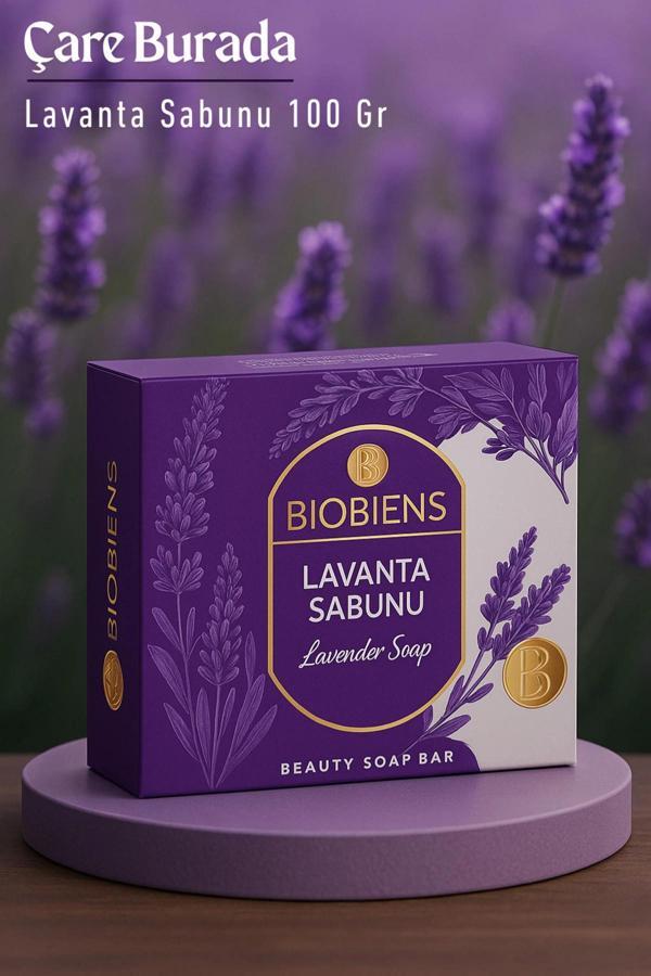 Biobiens - Lavanta Sabunu 100 Gr - Image 1