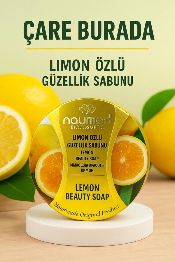 Naumed Biocosmetic - Limon Özlü Güzellik Sabunu - Image 1