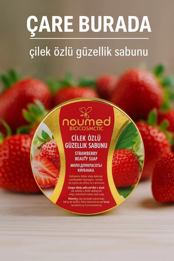Naumed Biocosmetic - Çilek Özlü Güzellik Sabunu - Image 1