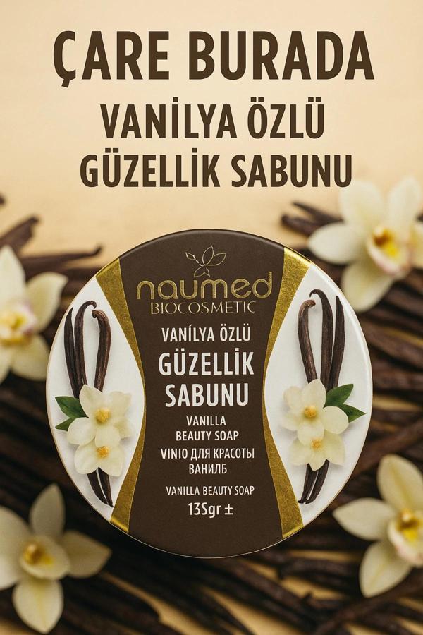 Naumed Biocosmetic - Vanilya Özlü Güzellik Sabunu - Image 1