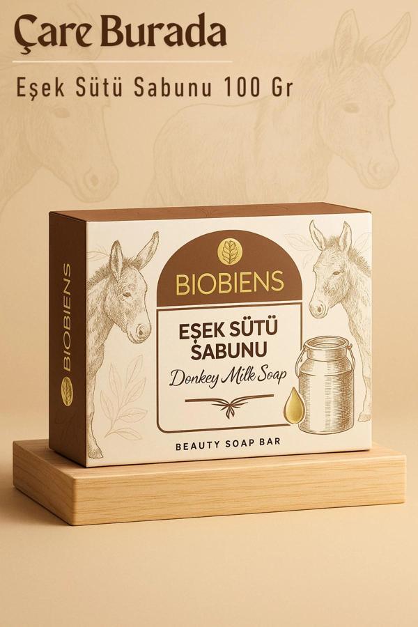 Biobiens - Eşek Sütlü Sabun 100 Gr - Image 1