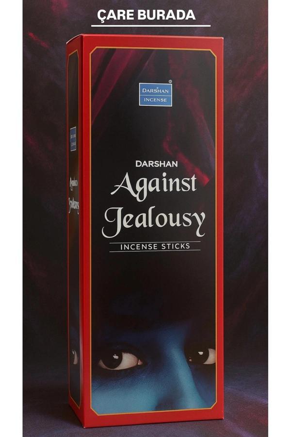 Darshan Incense - Against Jealousy 20'li Çubuk Tütsü (Nazara & Kötü Enerjilere Karşı Koruma) - Image 1