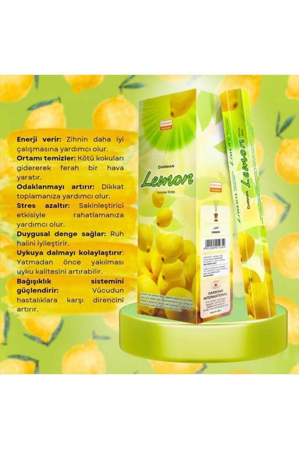 Limon Tütsüsü 20 Çubuk - Image 1