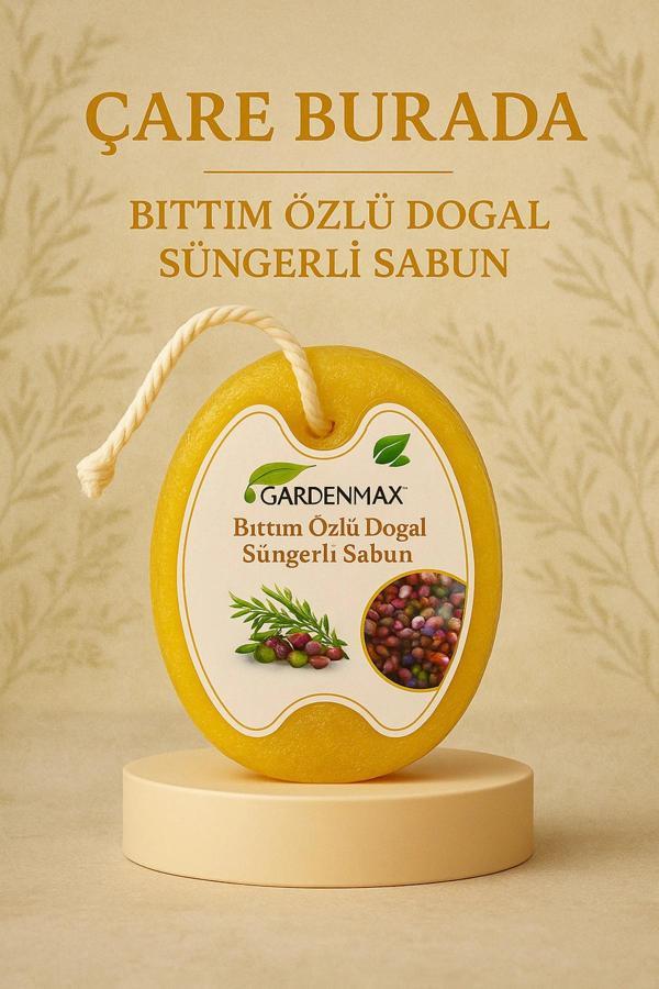 Gardenmax - Bıttım Özlü Doğal Süngerli Sabun - Image 1