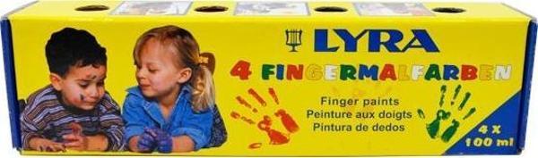 Lyra 4 Renk Parmak Boyası 4x100 ml - Image 1