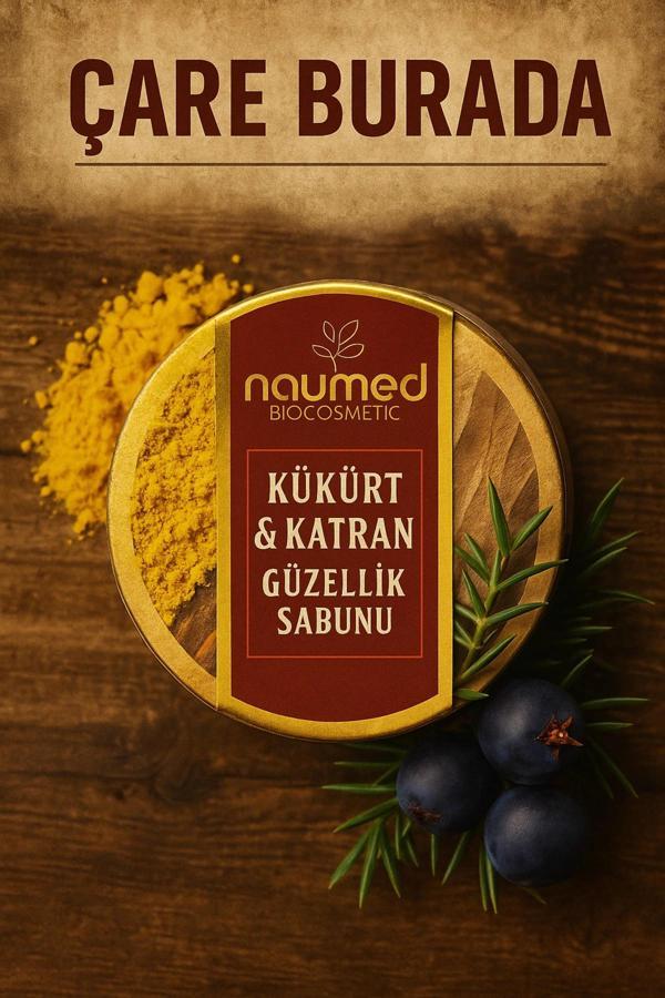 Naumed Biocosmetic - Kükürt & Katran Özlü Güzellik Sabunu - Image 1