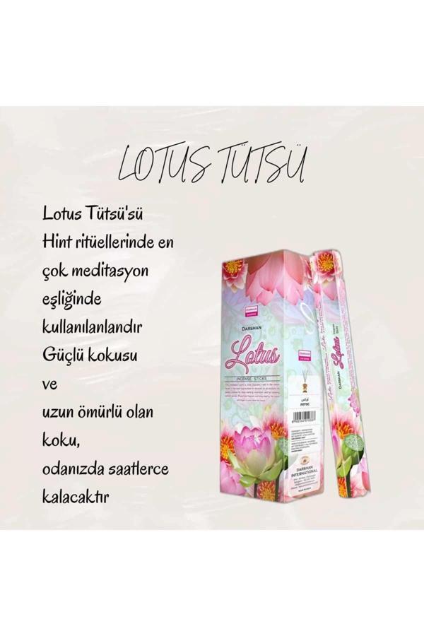 Lotus Tütsü İçsel Yolculuk Tütsüsü 20 çubuk - Image 1