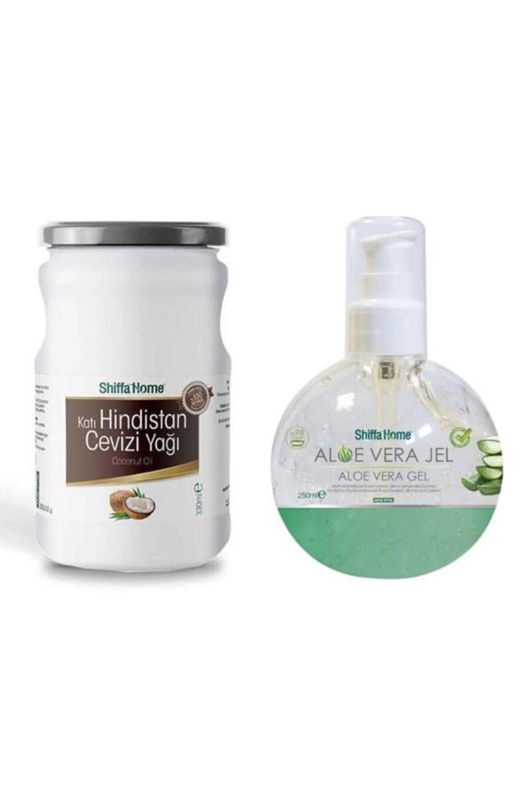 Hindistan Cevizi Yağı 330ml & Aloe Vera Jel 250 Ml - Image 1