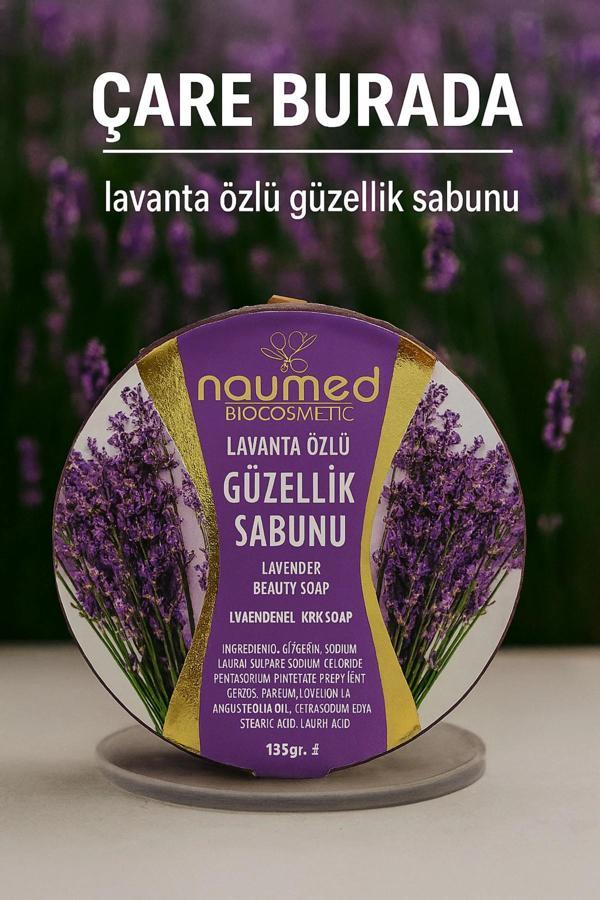 Naumed Biocosmetic - Lavanta Özlü Güzellik Sabunu - Image 1
