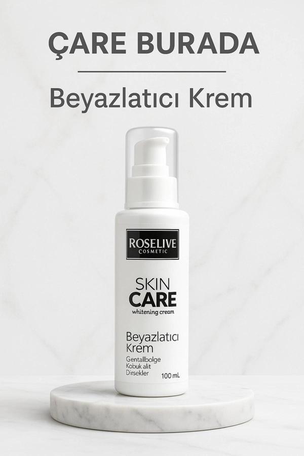Roselive - Beyazlatıcı Krem 100 Ml (Genital & Koltukaltı & Dirsek) - Image 1