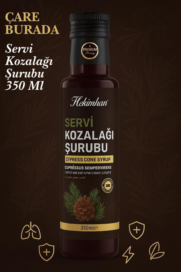 Servi Kozalağı Şurubu 350 ml - Image 1