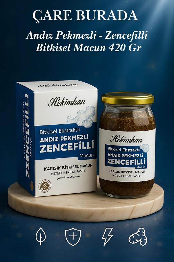 Andız Pekmezli & Zencefilli Macun 420 Gr - Image 1