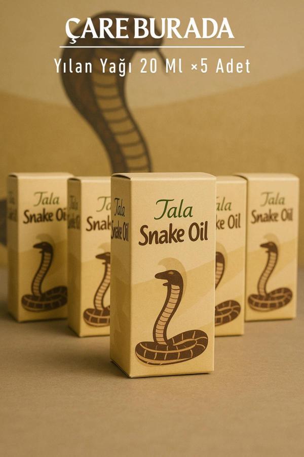 Tala - Yılan Yağı 20 Ml ×5 Adet - Image 1