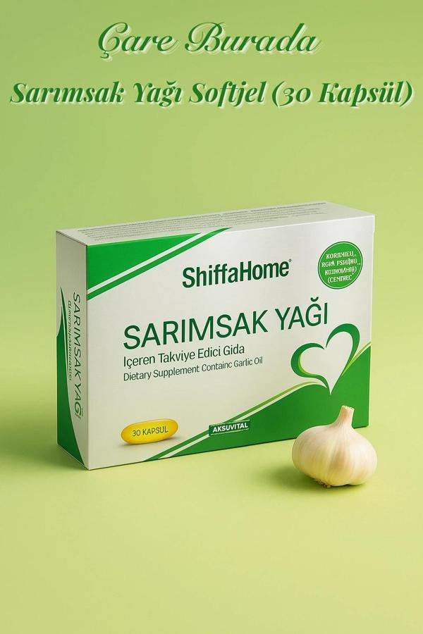 Sarımsak Yağı Softjel (30 Kapsül) - Image 1