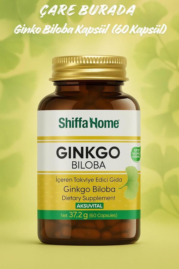 Ginkgo Biloba Kapsül (60 Kapsül) - Image 1