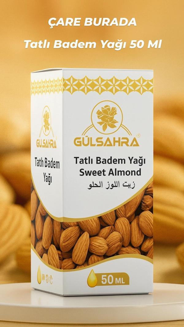 Gülsahra - Tatlı Badem Yağı 50 Ml - Image 1