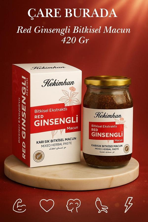 Red Ginsengli Macun 420g - Image 1