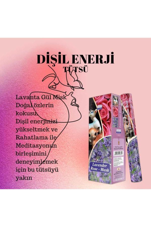 Dişil Enerji Tütsü  20 çubuk - Image 1