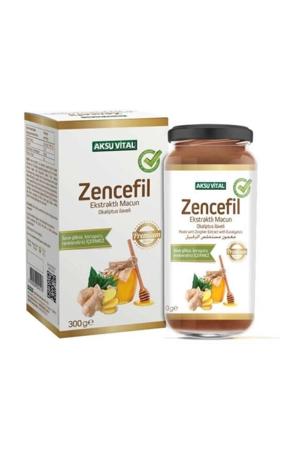 Aksuvital Zencefil Ekstraktlı Okaliptus Ilaveli Macun 300 Gr - Image 1