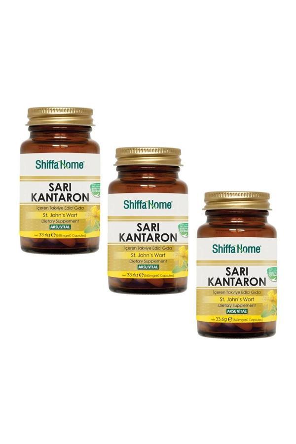 Sarı Kantaron (JOHN'S WORT) 560mg 60 Kapsül X 3 Adet - Image 1