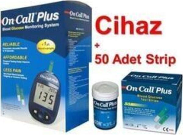 Acon On Call Plus Şeker Ölçüm Cihazı + On Call Plus 50 Test Strip (Set) - Image 1
