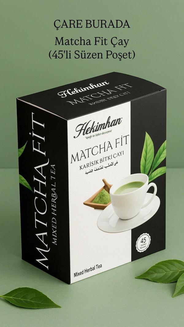 Matcha Fit Çay (45'li Süzen Poşet) - Image 1