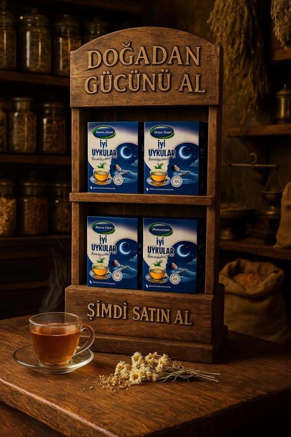 "İyi Uykular" Çayı 40'lı Süzen Poşet (4 Adet) - Image 1