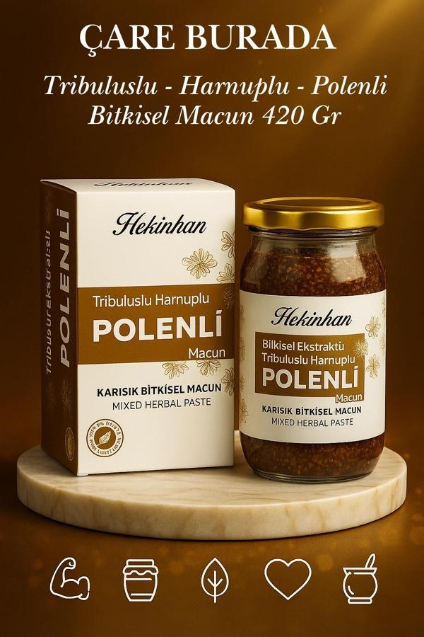 Tribuluslu & Harnuplu & Polenli Macun 420 Gr - Image 1