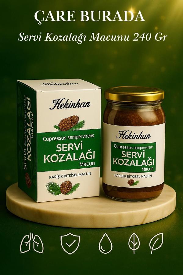 Servi Kozalağı Macunu 240 Gr (3 Adet) - Image 1
