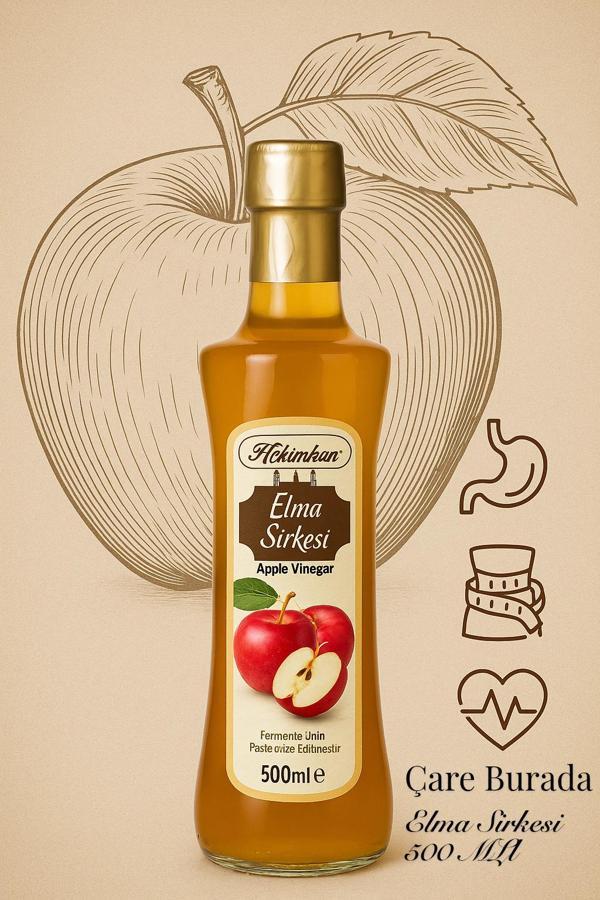 Elma Sirkesi 500 ml - Image 1