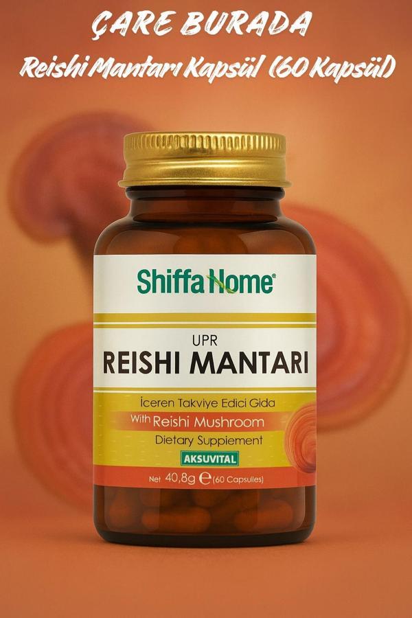 Reishi Mantarı UPR Kapsül (60 Kapsül) - Image 1