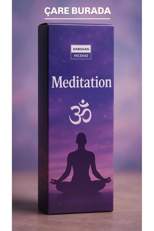 Darshan Incense - Meditation 20'li Çubuk Tütsü - Image 1