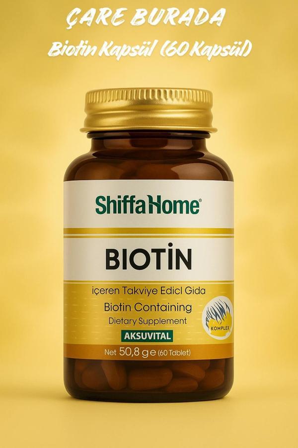 Biotin Kapsül (60 Kapsül) - Image 1